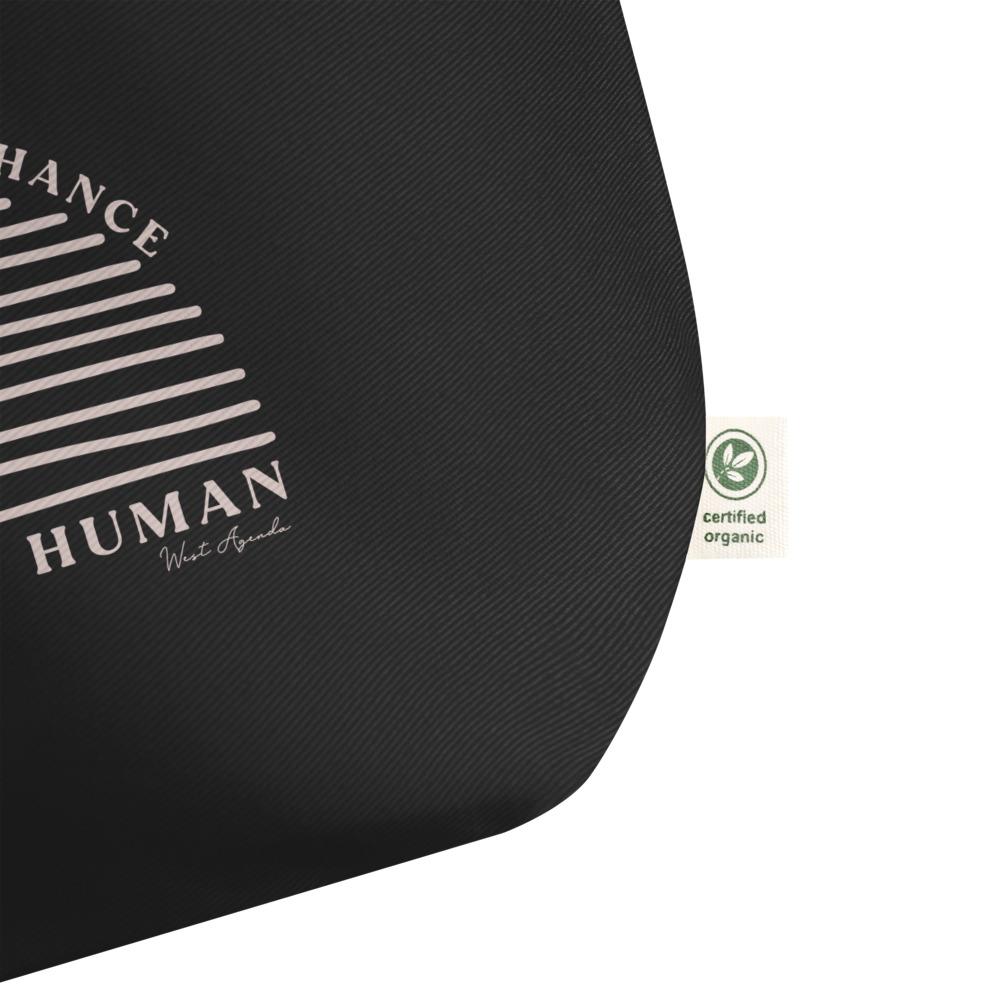 Be A Good Human Large Organic Tote Bag-Tote Bag-West Agenda-California Brand,Eco Friendly,Gifts under $50,Organic,Tote Bag,West Agenda,Women Owned Business-West Agenda