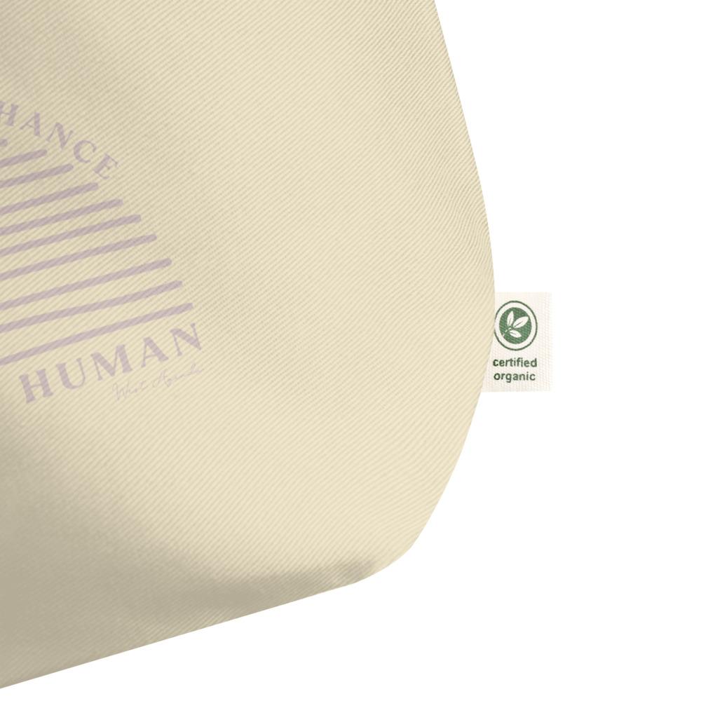 Be A Good Human Large Organic Tote Bag-Tote Bag-West Agenda-California Brand,Eco Friendly,Gifts under $50,Organic,Tote Bag,West Agenda,Women Owned Business-West Agenda