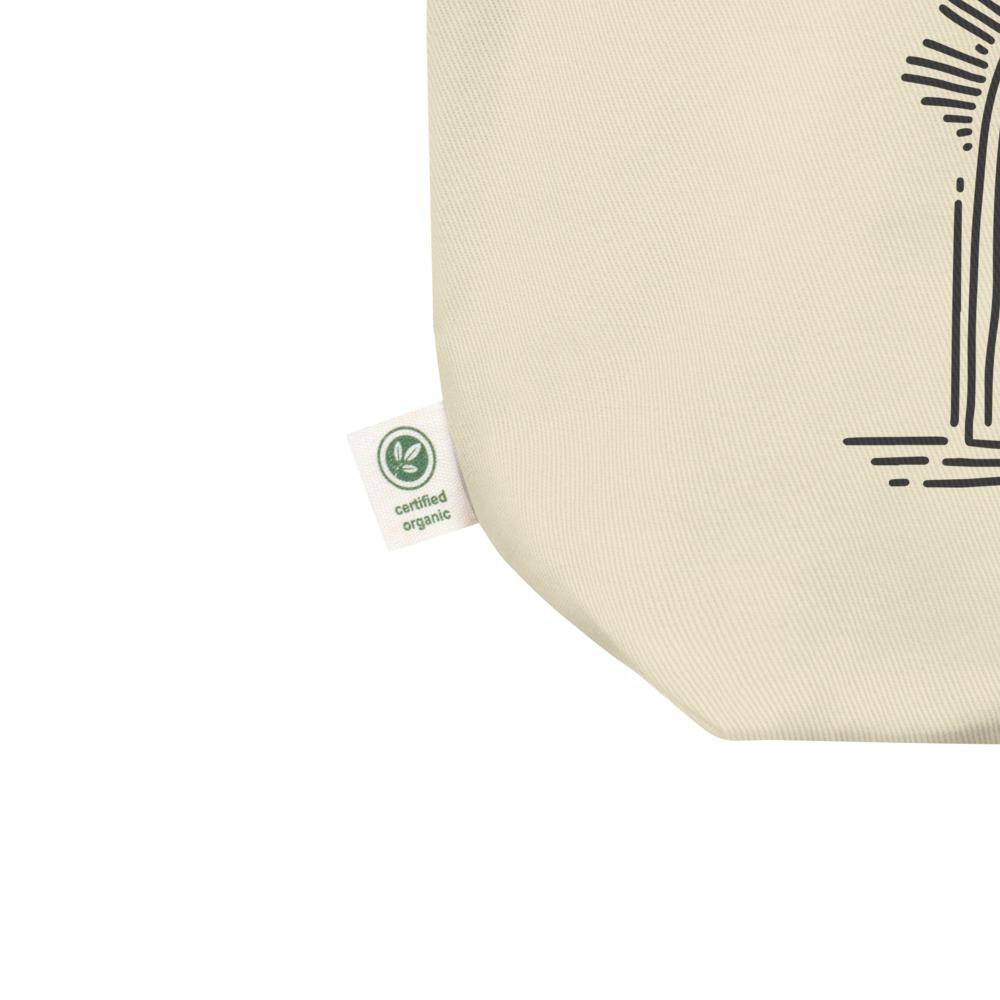 Be The Kind One Khaki Eco Tote Bag-Tote Bag-West Agenda-Accessories,Bags & Accessories,California Brand,Eco Friendly,Gifts under $50,hoodie,Organic,Recycled,Tote Bag,West Agenda,Women Owned Business-West Agenda