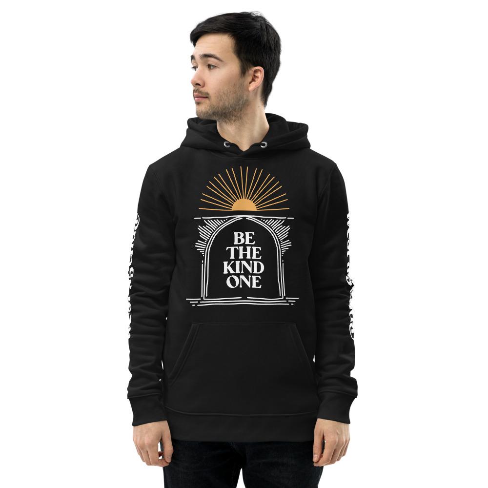 Be The Kind One Unisex Eco Hoodie-Hoodie-West Agenda-$51 - $100,California Brand,Clothing,Eco Friendly,hoodie,Men's Clothing,Organic,Recycled,Unisex,West Agenda,Women Owned Business,Women's Clothing-West Agenda