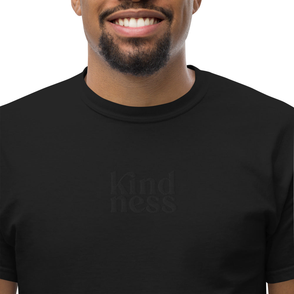Kindness Heavyweight Embroidered Tee-T-Shirt-West Agenda-California Brand,Clothing,Gifts under $50,Home Goods,West Agenda,Women Owned Business-West Agenda