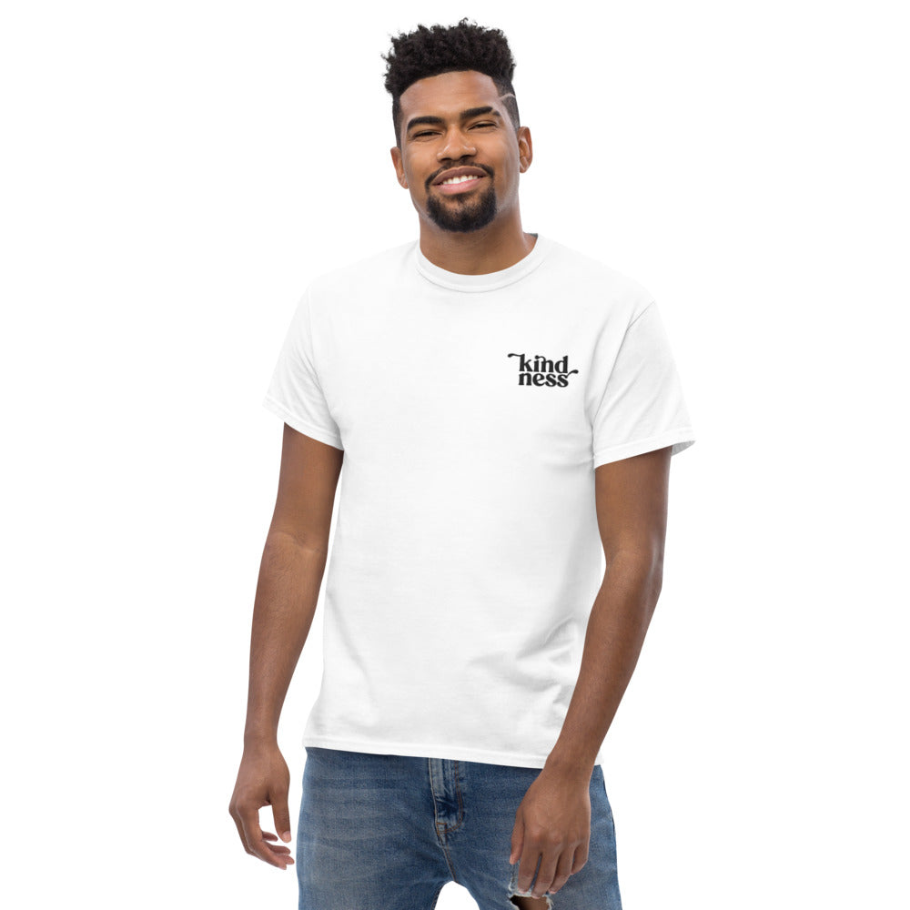 Kindness Heavyweight Embroidered Tee-T-Shirt-West Agenda-California Brand,Clothing,Gifts under $50,T-Shirt,Unisex,West Agenda,Women Owned Business-West Agenda