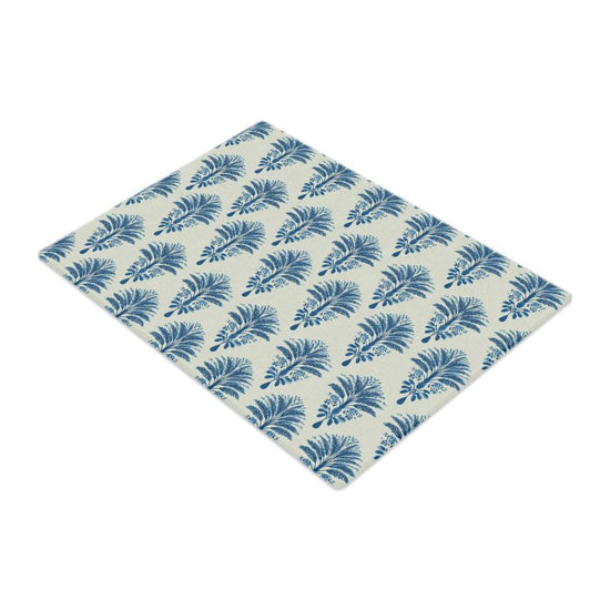 Blue Palms Glass Chopping Board-Glass Chopping Boards-Contrado-Home Goods,Kitchen-West Agenda