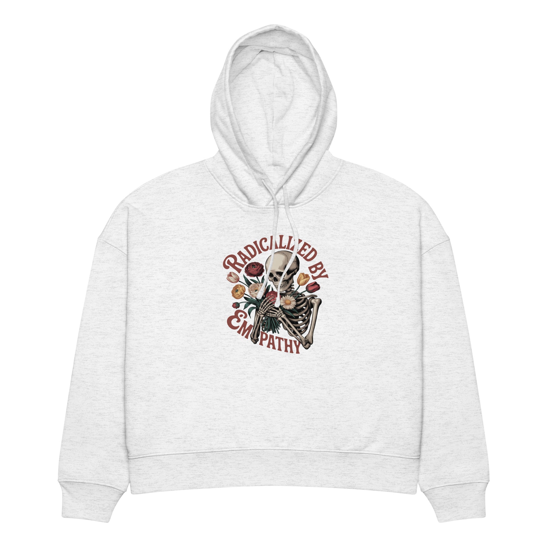 Radicalized by Empathy women’s organic mid-weight hoodie-Hoodie-West Agenda-West Agenda