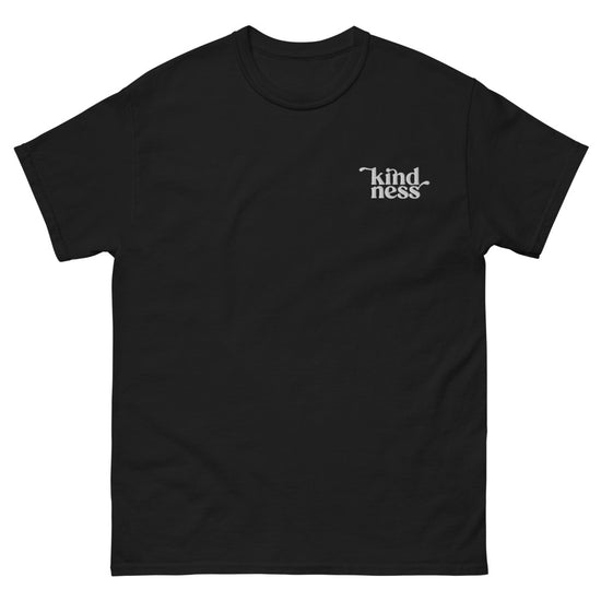 Kindness Heavyweight Embroidered Tee-T-Shirt-West Agenda-California Brand,Gifts under $50,Home Goods,T-Shirt,Unisex,West Agenda,Women Owned Business-West Agenda