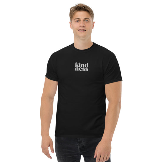 Kindness Heavyweight Embroidered Tee-T-Shirt-West Agenda-California Brand,Clothing,Gifts under $50,Home Goods,West Agenda,Women Owned Business-West Agenda