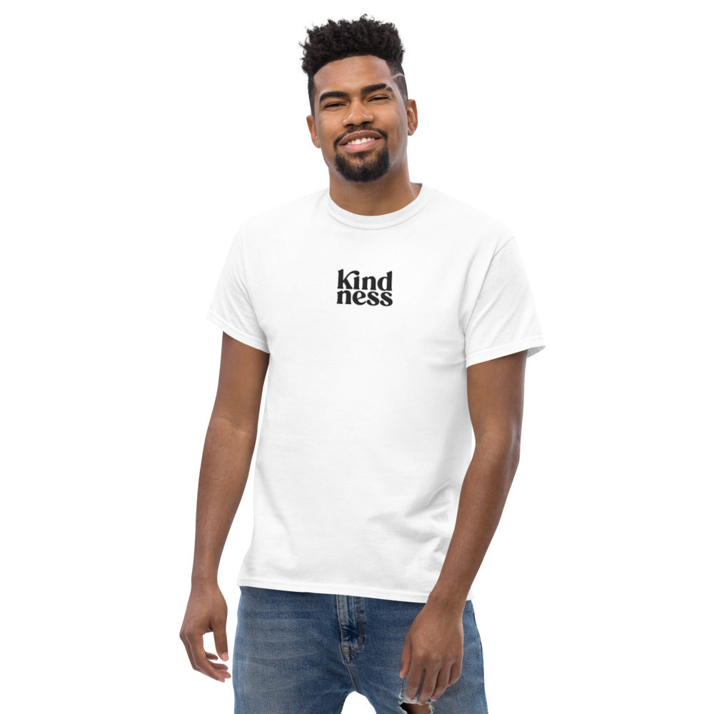 Kindness Heavyweight Embroidered Tee-T-Shirt-West Agenda-California Brand,Clothing,Gifts under $50,Home Goods,West Agenda,Women Owned Business-West Agenda