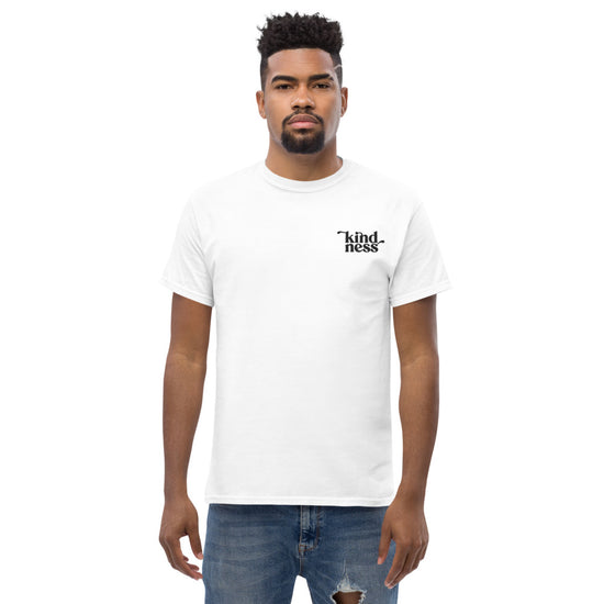 Kindness Heavyweight Embroidered Tee-T-Shirt-West Agenda-California Brand,Clothing,Gifts under $50,T-Shirt,Unisex,West Agenda,Women Owned Business-West Agenda
