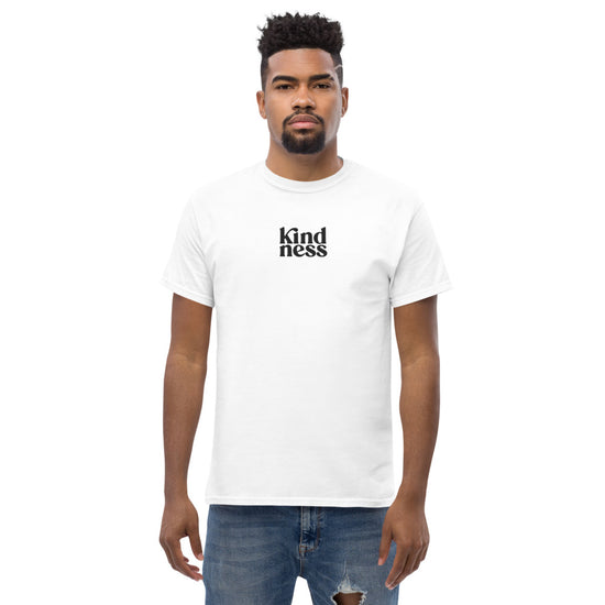 Kindness Heavyweight Embroidered Tee-T-Shirt-West Agenda-California Brand,Clothing,Gifts under $50,Home Goods,West Agenda,Women Owned Business-West Agenda